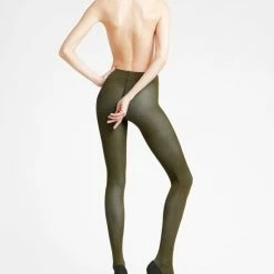 FALKE Pure Matt 50 DEN Dames Panty - Groen - Maat M-L -Exporteren beenmode winkel 550x659 11