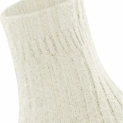 FALKE Bedsock Rib Versterkte Patroonloze Cottage Sokken Ademend Zacht En Houdt De Huid Warm In Bed Merinowol Kasjmier Wit Dames Sokken - Maat 35-38 -Exporteren beenmode winkel 550x660 2