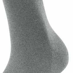 FALKE Family Grondstofvriendelijk Zacht Zonder Motief Duurzaam Ondoorzichtig Mid-rise Duurzaam Katoen Grijs Dames Sokken - Maat 39-42 -Exporteren beenmode winkel 550x660