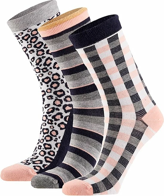 Bamboe Sokken | 6-Paar | Bamboe Dames Sokken Fashion | Multi Grijs | Maat 39/42 | Bamboe Dames Sokken | Naadloze Sokken | Bamboo | Apollo 4 Bamboe Sokken | 6-Paar | Bamboe Dames Sokken Fashion | Multi Grijs | Maat 39/42 | Bamboe Dames Sokken | Naadloze Sokken | Bamboo | Apollo - Afbeelding 2