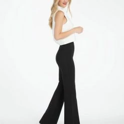 Spanx The Perfect Black Pant - Hi-Rise Flare - Maat XL - Zwart -Exporteren beenmode winkel 550x663 1