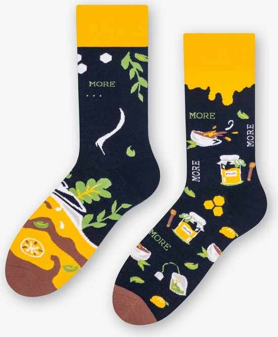 More Fashion - Heren Sokken - 39/42 - 4-Pack - Juice & Tea - MADE IN EU 14 More Fashion - Heren Sokken - 39/42 - 4-Pack - Juice & Tea - MADE IN EU - Afbeelding 12