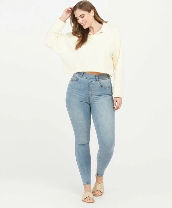 Spanx Ankle Skinny Jeans | Light Vintage Wash 3 Spanx Ankle Skinny Jeans | Light Vintage Wash