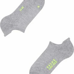 FALKE Cool Kick Sneaker Sneakersokken Versterkte Sneaker Sokken Heren Dames Zonder Motief Met Pluche Zool En Hielband Ademend Sneldrogend Grijs Unisex Sokken - Maat 39-41 -Exporteren beenmode winkel 550x667 10