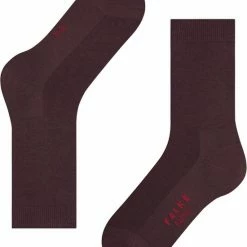 FALKE Family Grondstofvriendelijk Zacht Zonder Motief Duurzaam Ondoorzichtig Mid-rise Duurzaam Katoen Rood Dames Sokken - Maat 39-42 -Exporteren beenmode winkel 550x667 18