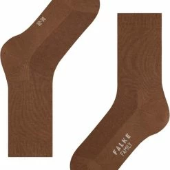 FALKE Family Grondstofvriendelijk Zacht Zonder Motief Duurzaam Ondoorzichtig Mid-rise Duurzaam Katoen Bruin Dames Sokken - Maat 35-38 -Exporteren beenmode winkel 550x667 23