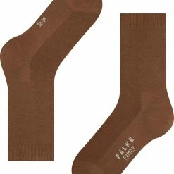 FALKE Family Grondstofvriendelijk Zacht Zonder Motief Duurzaam Ondoorzichtig Mid-rise Duurzaam Katoen Bruin Dames Sokken - Maat 35-38 -Exporteren beenmode winkel 550x667 24