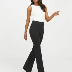 Spanx The Perfect Black Pant - Hi-Rise Flare - Maat XL - Zwart -Exporteren beenmode winkel 550x676 3
