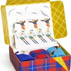 Happy Socks Downhill Skiing Socks Gift Set (3-pack) - Unisex Sokken - Skipret - Unisex - Maat: 36-40 -Exporteren beenmode winkel 550x676 4