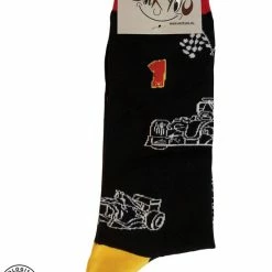 Merkloos Sockyou 1 Paar - Vrolijke Max Bamboe Sokken - Maat 35-39