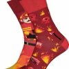 Many Mornings Sokken - Fireman - Unisex - Maat: 43-46 -Exporteren beenmode winkel 550x678 2