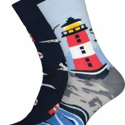 Many Mornings Sokken - Nordic Lighthouse - Unisex - Maat: 43-46