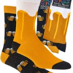 SOCKS4FUN | 2 Paar Bier Sokken Maat 36-41 -Exporteren beenmode winkel 550x680