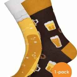 Many Mornings Sokken Craft Beer - Unisex - Maat: 43-46 -Exporteren beenmode winkel 550x697 2