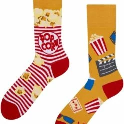 Onfeet - Missmatch - Sokken - Popcorn - Ticket - Katoen