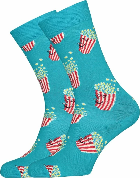 Happy Socks Popcorn Sock - Maat: 41-46 4 Happy Socks Popcorn Sock - Maat: 41-46 - Afbeelding 2