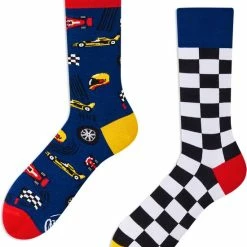 Many Mornings Sokken Formula Racing - Unisex - Maat 35-38 -Exporteren beenmode winkel 550x701 6