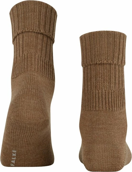 FALKE Striggings Rib Zacht Zonder Motief Met Rib Winter Warm Ondoorzichtig Dik Mid-rise Merinowol Bruin Dames Sokken - Maat 35-38 5 FALKE Striggings Rib Zacht Zonder Motief Met Rib Winter Warm Ondoorzichtig Dik Mid-rise Merinowol Bruin Dames Sokken - Maat 35-38 - Afbeelding 3