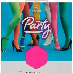 Dames Feest Legging | Fluor Rose | 60 Denier | Maat XXL | Leggings | Legging Carnaval | Carnavalskleding | Gekleurde Legging | Neon Legging | Legging Meisje | Apollo -Exporteren beenmode winkel 550x716