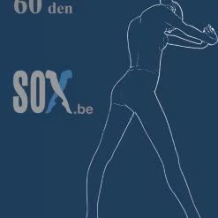SOX Panty 60 Den Opaque Zwart XXL Niet Doorzichtig Supersterk Met Rugstuk En Kruisje In De Broek -Exporteren beenmode winkel 550x720 2