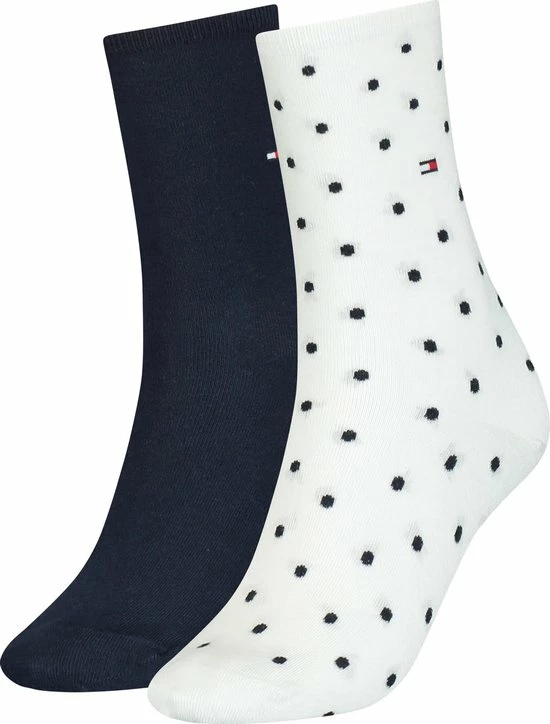 Tommy Hilfiger WOMEN SOCK DOT 2P Vrouwen Sokken Maat 39-42 4 Tommy Hilfiger WOMEN SOCK DOT 2P Vrouwen Sokken Maat 39-42 - Afbeelding 2