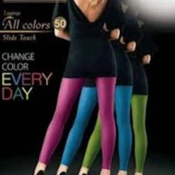 Oroblu All Colours 50 Den Legging Lime 4