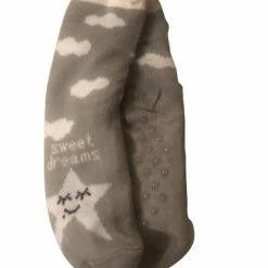 AWR Premium Kwaliteit Thermo Fleece Sokken - Gevoerde Huissokken - One Size - Unisex - Grijs