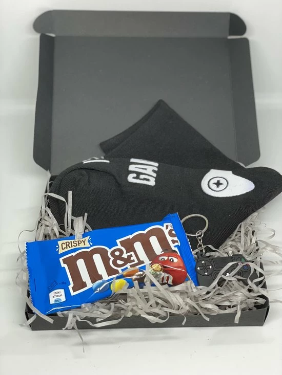 Merkloos Geschenkset Gaming Sokken - Heren Cadeau - Playstation Sleutelhanger - Valentijnsdag - Valentijn Cadeau Voor Hem 8 Merkloos Geschenkset Gaming Sokken - Heren Cadeau - Playstation Sleutelhanger - Valentijnsdag - Valentijn Cadeau Voor Hem - Afbeelding 6