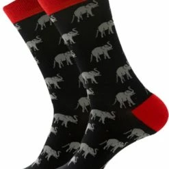 Winkrs Sokken Met Olifanten - Sokken Maat 36/41