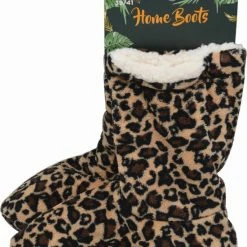 Inter Socks Sloffen Dames - EXTRA ZACHT - 39/41 - ANTI-SLIP - Jungle Print