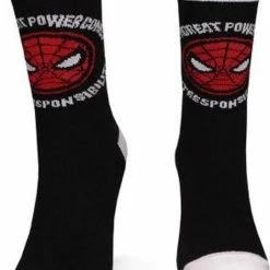 Marvel SpiderMan Sokken Set Van 3 Zwart/Rood -Exporteren beenmode winkel 550x742 5