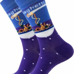 Winkrs Sokken Set Met Italiaanse Eten - Spaghetti, Pizza & Soep - Dames/Mannen Maat 40 T/m 46 -Exporteren beenmode winkel 550x746 1