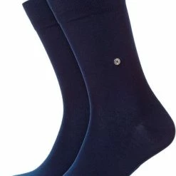 Burlington Everyday Herensokken (2-pack) - Katoen - Marine Blauw - Maat: 40-46 -Exporteren beenmode winkel 550x746