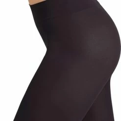 FALKE Pure Matt Dun Fijn Versterkt Zacht Zonder Motief Effen Mat Elegant Comfortabel Half Ondoorzichtig 50 Denier Zwart Dames Panty - Maat S-M -Exporteren beenmode winkel 550x751