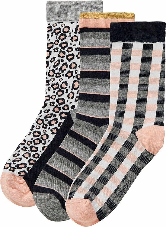 Bamboe Sokken | 6-Paar | Bamboe Dames Sokken Fashion | Multi Grijs | Maat 39/42 | Bamboe Dames Sokken | Naadloze Sokken | Bamboo | Apollo 5 Bamboe Sokken | 6-Paar | Bamboe Dames Sokken Fashion | Multi Grijs | Maat 39/42 | Bamboe Dames Sokken | Naadloze Sokken | Bamboo | Apollo - Afbeelding 3