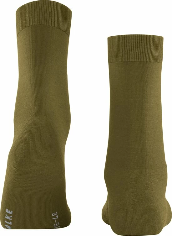 FALKE ClimaWool Versterkt Zonder Patroon Ademend Warm Droog Milieuvriendelijk Elegant Duurzaam Lyocell Maagdelijke Wol Groen Dames Sokken - Maat 37-38 4 FALKE ClimaWool Versterkt Zonder Patroon Ademend Warm Droog Milieuvriendelijk Elegant Duurzaam Lyocell Maagdelijke Wol Groen Dames Sokken - Maat 37-38 - Afbeelding 2