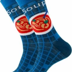 Winkrs Sokken Set Met Italiaanse Eten - Spaghetti, Pizza & Soep - Dames/Mannen Maat 40 T/m 46 -Exporteren beenmode winkel 550x754 3