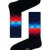 Happy Socks Faded Diamond - Zwart - Maat 36-40 2 Happy Socks Faded Diamond - Zwart - Maat 36-40 -Exporteren beenmode winkel 550x755 2