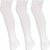 SQOTTON 3 Paar Overknee Kousen - Katoen - Wit 2 SQOTTON 3 Paar Overknee Kousen - Katoen - Wit -Exporteren beenmode winkel 550x760