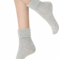 Oroblu Hilda Sok - Kleur Grijs Melange - Maat 35-38