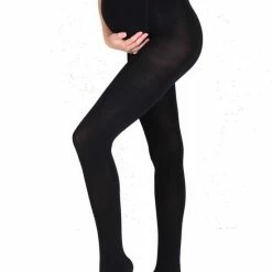 MAMSY Opaque Zwangerschapspanty Super Mat 100den Zwart XXL -Exporteren beenmode winkel 550x769 1