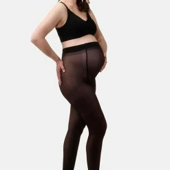 MAMSY Magische Sheer Zwangerschapspanty 40den Zwart XXL -Exporteren beenmode winkel 550x786