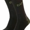 Caterpillar CAT Wollen Thermo Werksokken Zwart 2-Paar - Maat 39-42 -Exporteren beenmode winkel 550x797 1