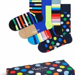 Happy Socks Sokken - New Classic Socks Gift Set (4-pack) - Unisex - Maat: 41-46 -Exporteren beenmode winkel 550x807