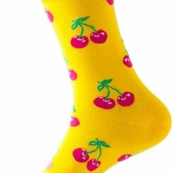 Merkloos Happy Footwear Sokken Fruit Giftbox - Maat 41-46 - Groen - Zwart - Geel - Heren 41 46 -Exporteren beenmode winkel 550x810 4