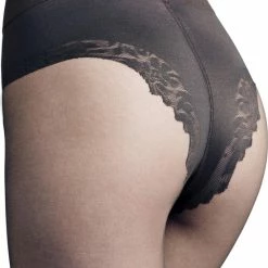 FALKE Shaping Top Met Vormgevend Effect Sheer 20 Denier Zwart Dames Panty - Maat M-L -Exporteren beenmode winkel 550x812 1