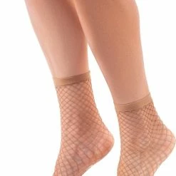 Annes Styling 2 Pack Annes Visnet Pantysokken Calzino Rete, One Size, Zwart En Beige -Exporteren beenmode winkel 550x814