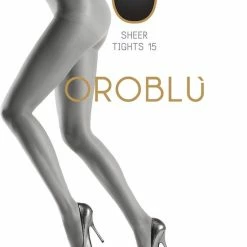 Oroblu Vanite 15 Panty - Kleur Nearly Black - Maat M -Exporteren beenmode winkel 550x816 2