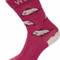Healthy Seas Socks WWF X HSS Dames Sok Beluga -Exporteren beenmode winkel 550x817 1