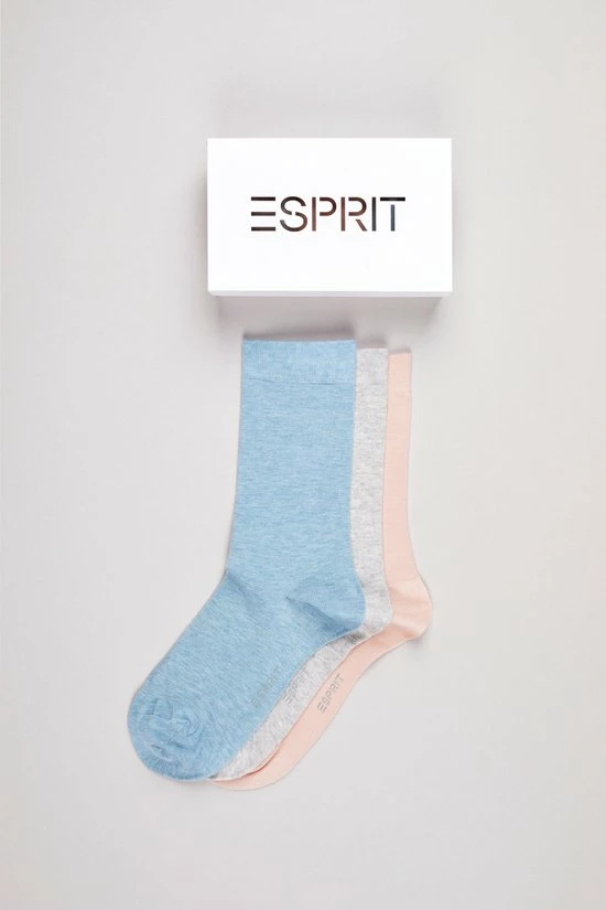 Esprit Solid Mix 3 Pack Verstevigde Damessokken Zonder Patroon Ademend Dun Eenkleurig Eco-vriendelijk Organisch Duurzaam Katoen Lyocell Multipack Veelkleurig Dames Sokken - Maat 39-42 12 Esprit Solid Mix 3 Pack Verstevigde Damessokken Zonder Patroon Ademend Dun Eenkleurig Eco-vriendelijk Organisch Duurzaam Katoen Lyocell Multipack Veelkleurig Dames Sokken - Maat 39-42 - Afbeelding 10